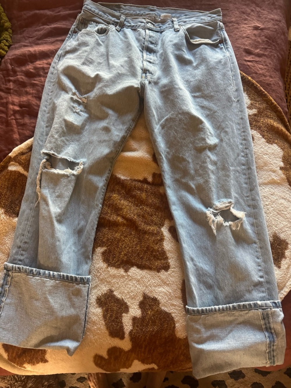 Vintage Levi's 501 button fly Jeans
